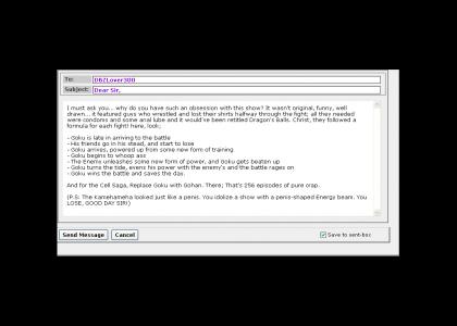 A message to DBZLover300