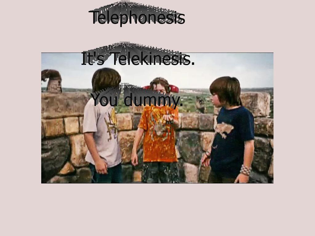 telephonesis