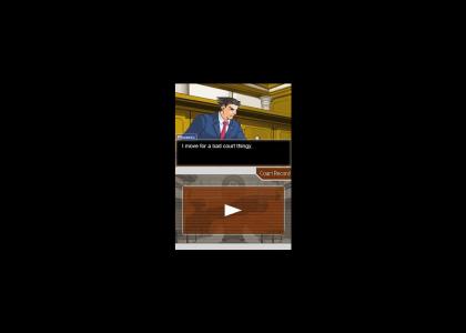 Phoenix Wright - incompetent attorney