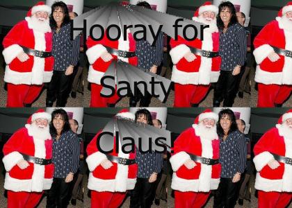 Hooray for Santy Claus!