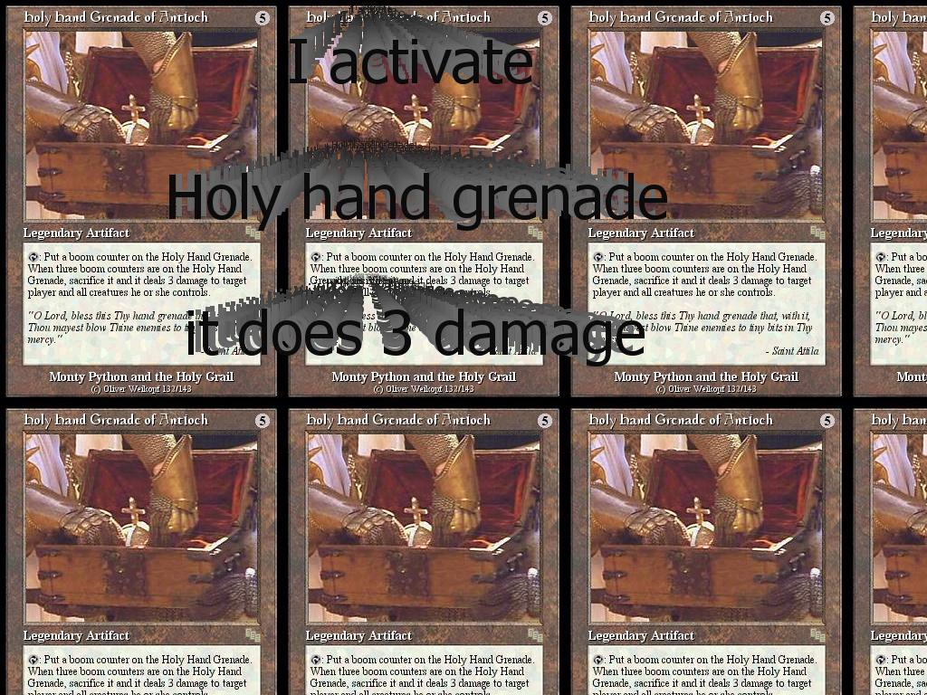 MtGHolyHandGrenade