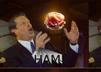 Al Gore Summons a Ham Sandwich