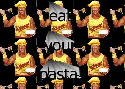 hulk hogan likes pasta