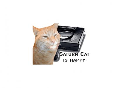 Saturn Cat is happy!