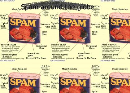 Spam around the globe