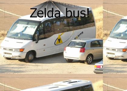 Ride the Zelda bus!