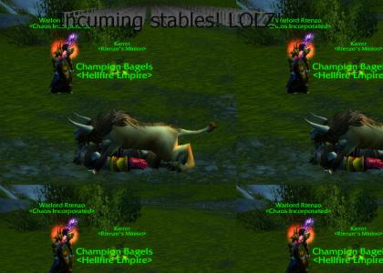 World of Warcraft - Incuming Stables!
