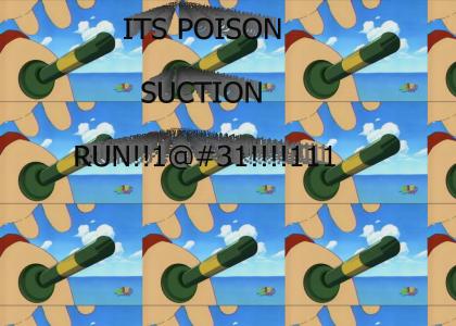 One Piece Dub - Poison Suction Cups!!! OH NOES!