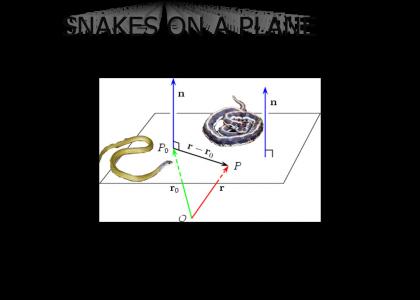 SNAKES ON A PLANE