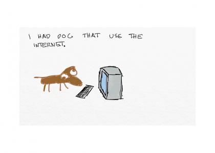 A Sad Internet Story About Internet Dog