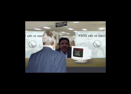 Frank McRae fails at the DMV