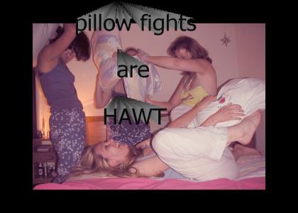 pillow fights are HAWT