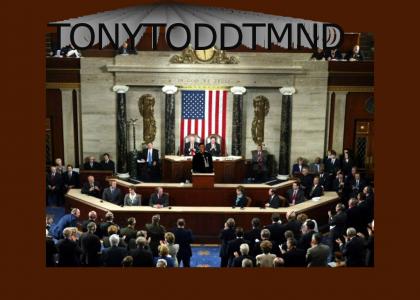 TONYTODDTMND: Addressing Congress