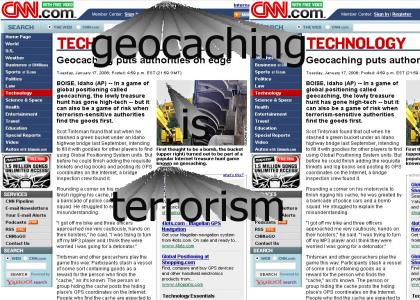 geocaching terror
