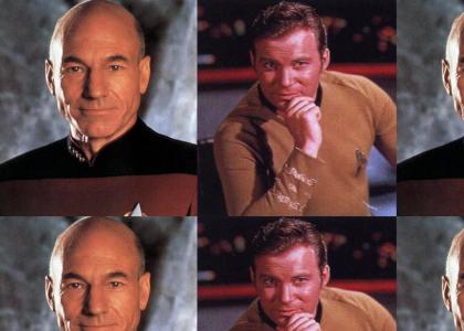 Captain Picard v. Captain Kirk