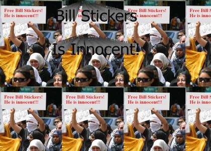 The Middle East protests about Bill Stickers