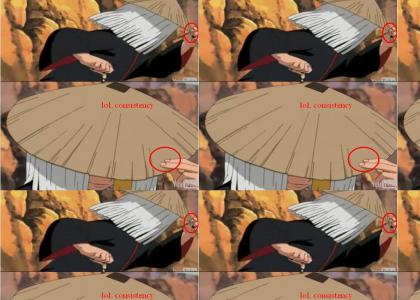 Naruto animators fail at consistency