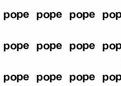 Pedo Pope