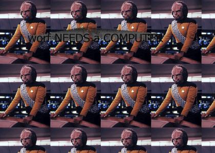 worf wants to get online