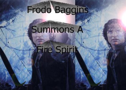Frodo Summons A Fire Spirit