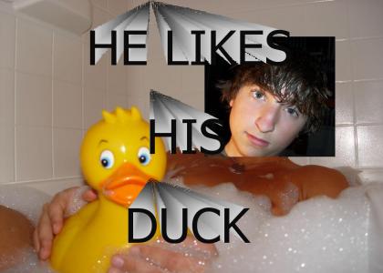 Likes His Duck