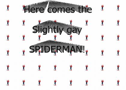 Here comes (gay) spiderman!