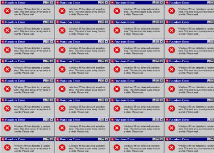 Random Windows Error (With Windows Soundtrack)