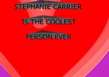 Stephanie Carrier is so cool