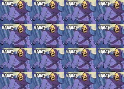 Skeletor, somewhat gay?