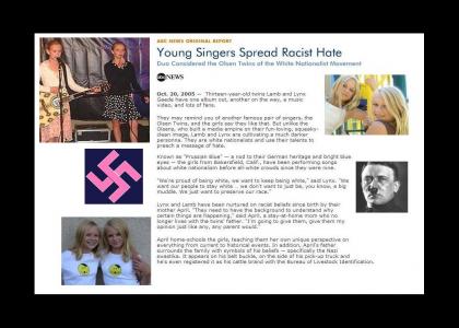 OMG, Secret Nazi Singing Twins