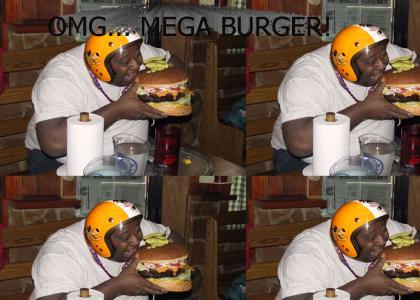 Huge Hamburger needs Huge Guy