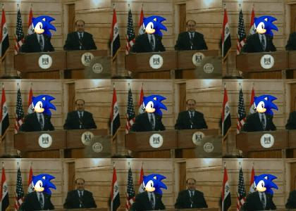 Mario vs Sonic: Iraqi Shoe Zone