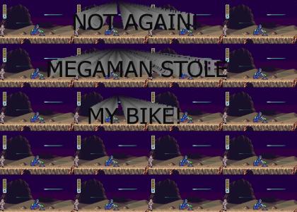 Megaman Stole My Bike!