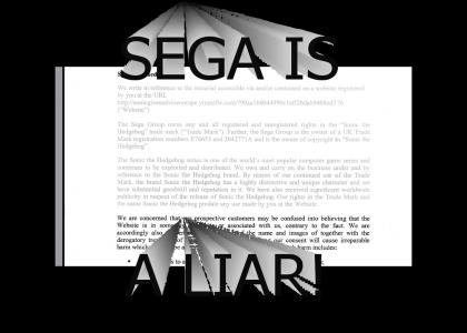 SEGA is a Liar!