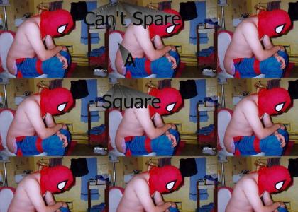 Spiderman handles buisness!
