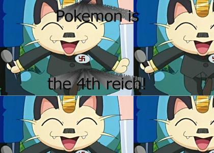 OMG Secret Nazi Meowth (Pokemon)