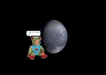 Frog Baby Says Pluto Is A Planet