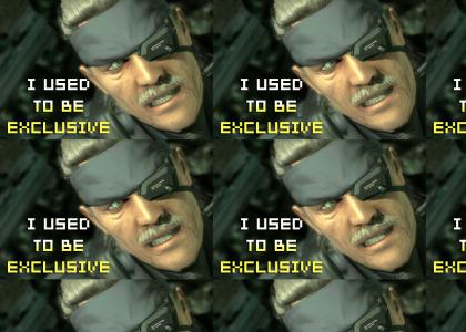 MGS4 IS NO LONGER PS3 EXCLUSIVE