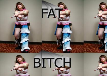 Fat girls fail at cosplay