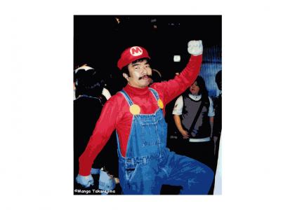 Crap Mario Cosplay FLASH