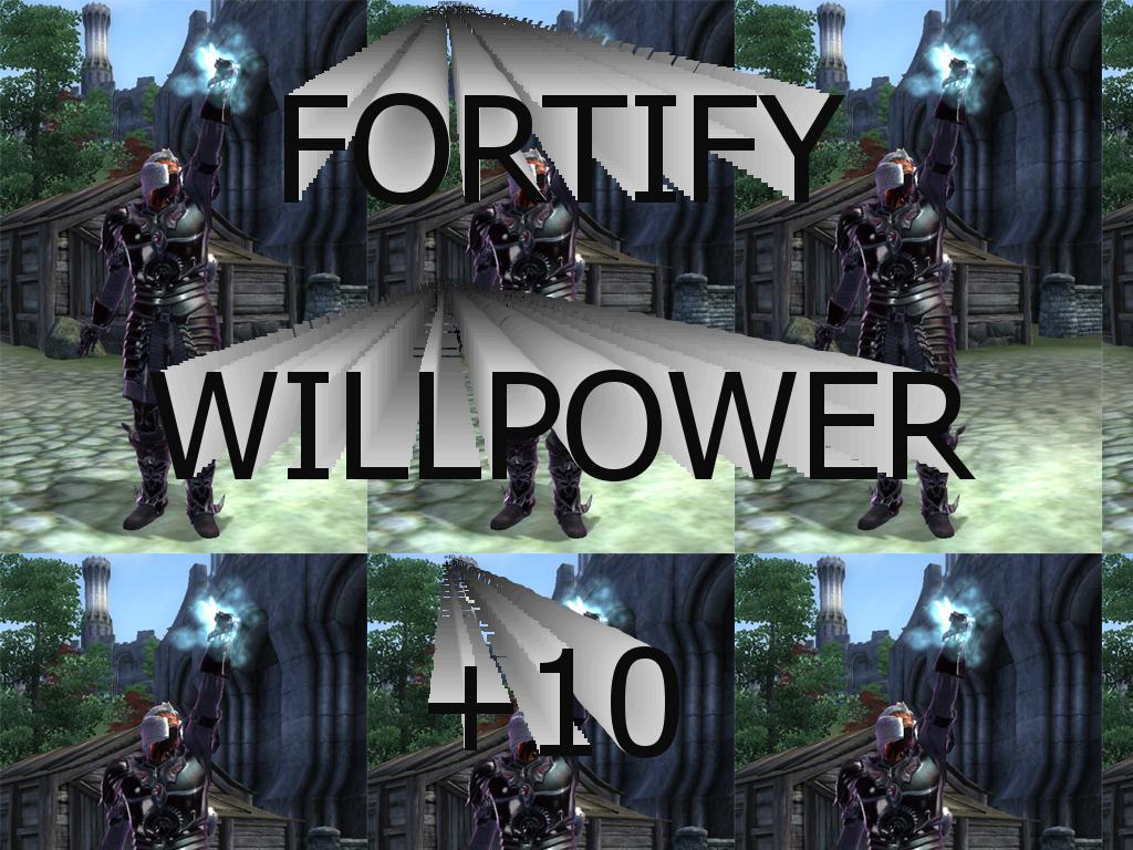 fortifywill