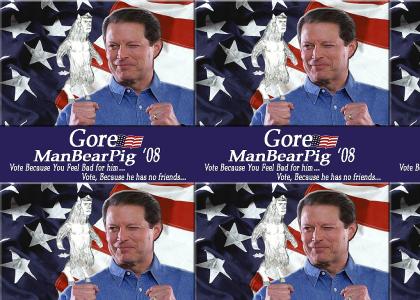 Elect Gore - ManBearPig 2008