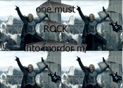 One does not simply walk into Mordor...