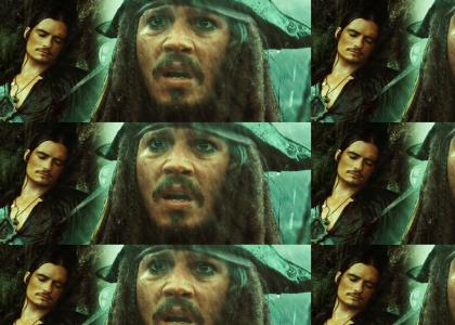 Jack Sparrow Doesn't Want Will Turner to Go!