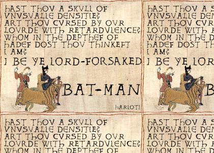 Medieval God Damned Batman