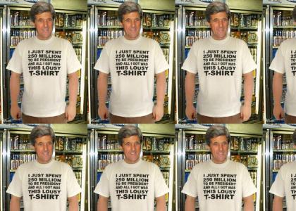 John Kerry fails at becoming president