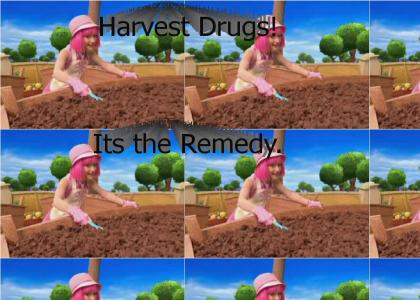 Lazy Town Stephanie Says: Harvest Drugs