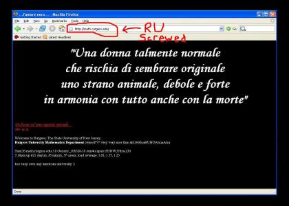 Rutgers University Math Department - HACKED