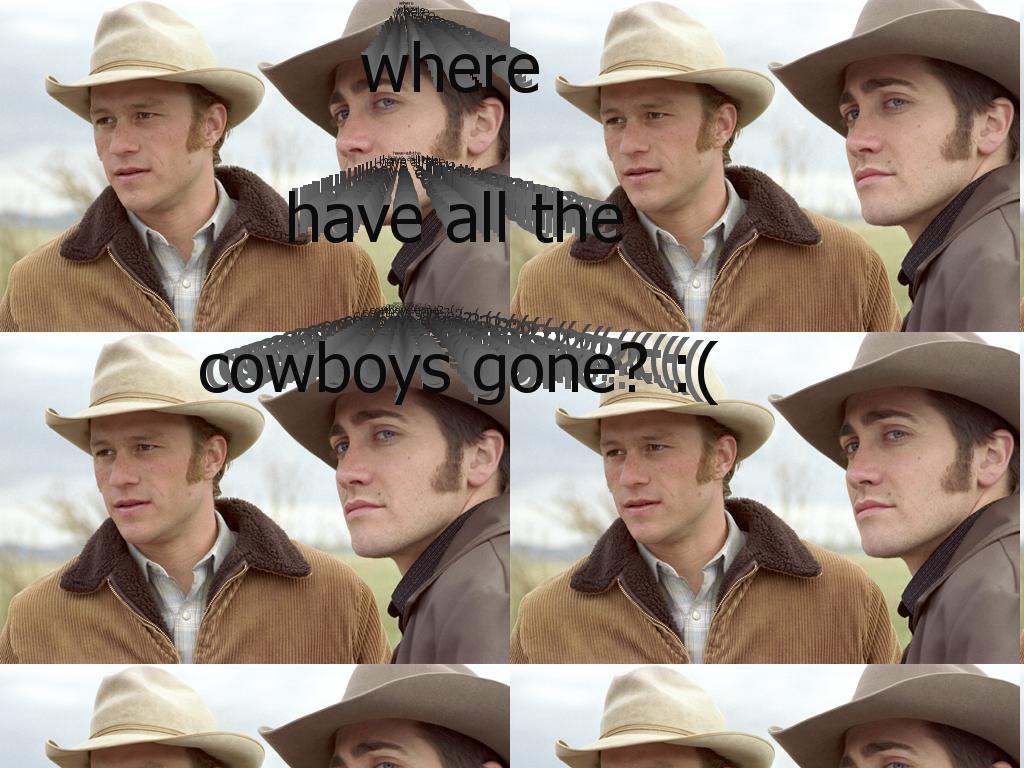 wherehaveallthecowboysgone