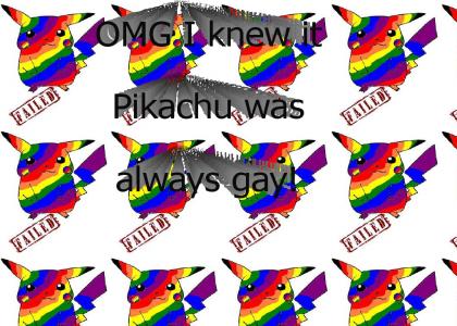 OMG all  Pokemon R GAY!